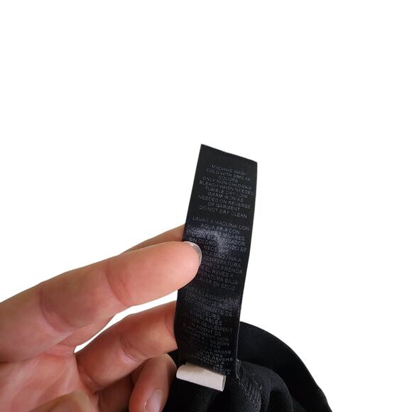 Chicos Travelers Womens Pull On Pants Size XL Black Relaxed Straight Leg Travel - Picture 9 of 13